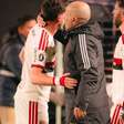 Jardim reclama de jogo físico e explica demora para mexer no Flamengo