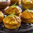 Receita de Cupcake Salgado com Salsicha e Purê de Batata