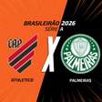 Athletico x Palmeiras: onde assistir, escalações e arbitragem