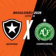 Botafogo x Chapecoense: onde assistir, escalações e arbitragem