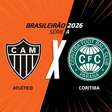 Atlético-MG x Coritiba, AO VIVO, com a Voz do Esporte, às 17h