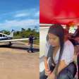 Sobrevivente mostra resgate após avião cair em rio no Acre