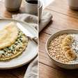 Na dúvida entre a tapioca quentinha e a aveia para encarar a correria da manhã? Veja as diferenças entre elas e descubra também o que muda na hora de preparar uma crepioca