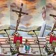 Padre morre após ser atingido por cruz em missa transmitida ao vivo