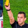 Conheça a tecnologia do "cartão virtual" no futebol uruguaio; árbitro estreou novidade com expulsão