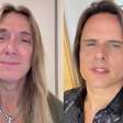 Edu Falaschi e Marlus Viana, vocalista do Calcinha Preta, combinam encontro para recriar vídeo viral