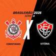 Corinthians x Vitória, AO VIVO, com a Voz do Esporte, às 18h30