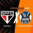 São Paulo x Araguainense (sub-20): onde assistir, escalações e arbitragem