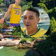 Com 11 suítes, exuberante praia privativa, heliponto e muito luxo: essa mansão na Ilha Comprida, em Angra dos Reis, foi comprada por famosa cantora na década de 1970; hoje, é o alvo da disputa Richarlison x Flávio Bolsonaro