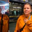 Mulher faz ataques racistas a estudante em metrô de SP após manifestação a favor de Flávio Bolsonaro