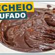 Recheio de chocolate trufado bem cremoso e aveludado, para deixar seus bolos e tortas com qualidade de confeitaria