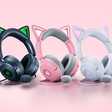 Razer anuncia headset Kraken Kitty V3 com iluminação RGB e conexão USB-C