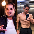 Marido de Simone Mendes perde 17 kg; veja antes e depois