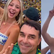 Saiba quem é a 'loira do Flávio Bolsonaro' que causou polêmica nas redes sociais