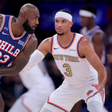 Philadelphia supera New York Knicks no Madison na entrega dos anéis do atual campeão da NBA