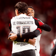 Flamengo divulga imagens dos bustos de Bruno Henrique e Arrascaeta