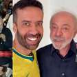 Lula ganha celular, anuncia entrada em canal de Janones e provoca Flávio Bolsonaro