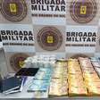 Brigada Militar apreende mais de R$ 159 mil em dinheiro em apartamento de Viamão