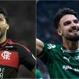 Flamengo mantém favoritismo sobre o Palmeiras nas chances de título do Brasileirão; veja números