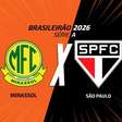 Mirassol x São Paulo, AO VIVO, com a Voz do Esporte, às 15h