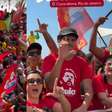 Apoiadores de Lula já ocupam a orla de Copacabana em último ato no Rio