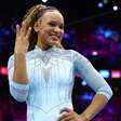 Rebeca Andrade conquista tricampeonato mundial no salto