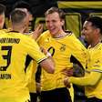 Dortmund bate o Eintracht Frankfurt e assume liderança da Bundesliga