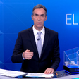 'Esperamos um debate de alto nível', diz Tralli ao dar bronca em candidatos após tensão na Band