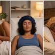 Você acorda com frizz e cachos amassados? Veja para que serve a touca de cetim e como usar em cabelos lisos, cacheados e crespos