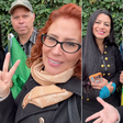 Carla Zambelli posta vídeo após votar na Itália e diz 'Deus é poderoso'