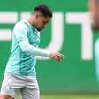 Treino do Palmeiras: Vitor Roque aparece no gramado; Sosa tem lesão detectada