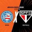 Bahia x São Paulo: onde assistir, escalações e arbitragem