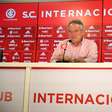 Abel Braga deu forte declaração no vestiário do Internacional antes do jogo contra o Botafogo