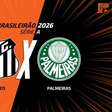 Santos x Palmeiras, AO VIVO, com a Voz do Esporte, às 18h