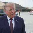Questionado sobre carta de Flávio, Trump diz que 'não vai se envolver' e nega que tenha falado com candidato derrotado no Brasil
