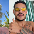 Rapper Hungria sofre acidente de moto e brinca nas redes sociais: 'Preciso de um disco voador'