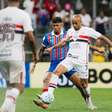 Lucas Moura dispara após derrota para o Bahia: "Demos os três gols"