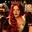 Rafa Justus veste-se de Rainha de Copas para Halloween inspirado em 'Alice no País das Maravilhas'