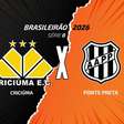 Criciúma x Ponte Preta: onde assistir, escalações e arbitragem