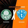 Palmeiras x Paysandu: onde assistir, escalações e arbitragem