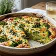 Quiche de brócolis sem massa: jantar prático, cremoso e saudável