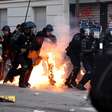 Protestos na França e na Albânia terminam em confronto com polícia
