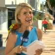 Repórter australiana 'surta' após ave pousar em seu ombro durante transmissão