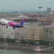 Airbus voa abaixo da altura de telhados em Budapeste