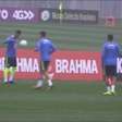 Treino tem Neymar, Gabriel Jesus e Gabigol no ataque