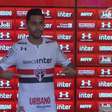 Apresentado, Petros deixa Corinthians no passado: 'Sou mais um tricolor'