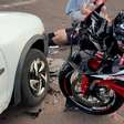 Motociclista fica ferido em batida no São Cristóvão em Cascavel