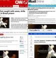  Foto: A CNN estampou a palavra  / Reprodução