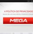 <p>Mega entrou no ar em janeiro oferecendo 50 GB de espaço gratuitamente</p>  Foto: Reprodução
