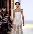 <p>Lais Ribeiro em desfile de Zuhair Murad na semana de alta-costura de Paris</p>  Foto: AFP